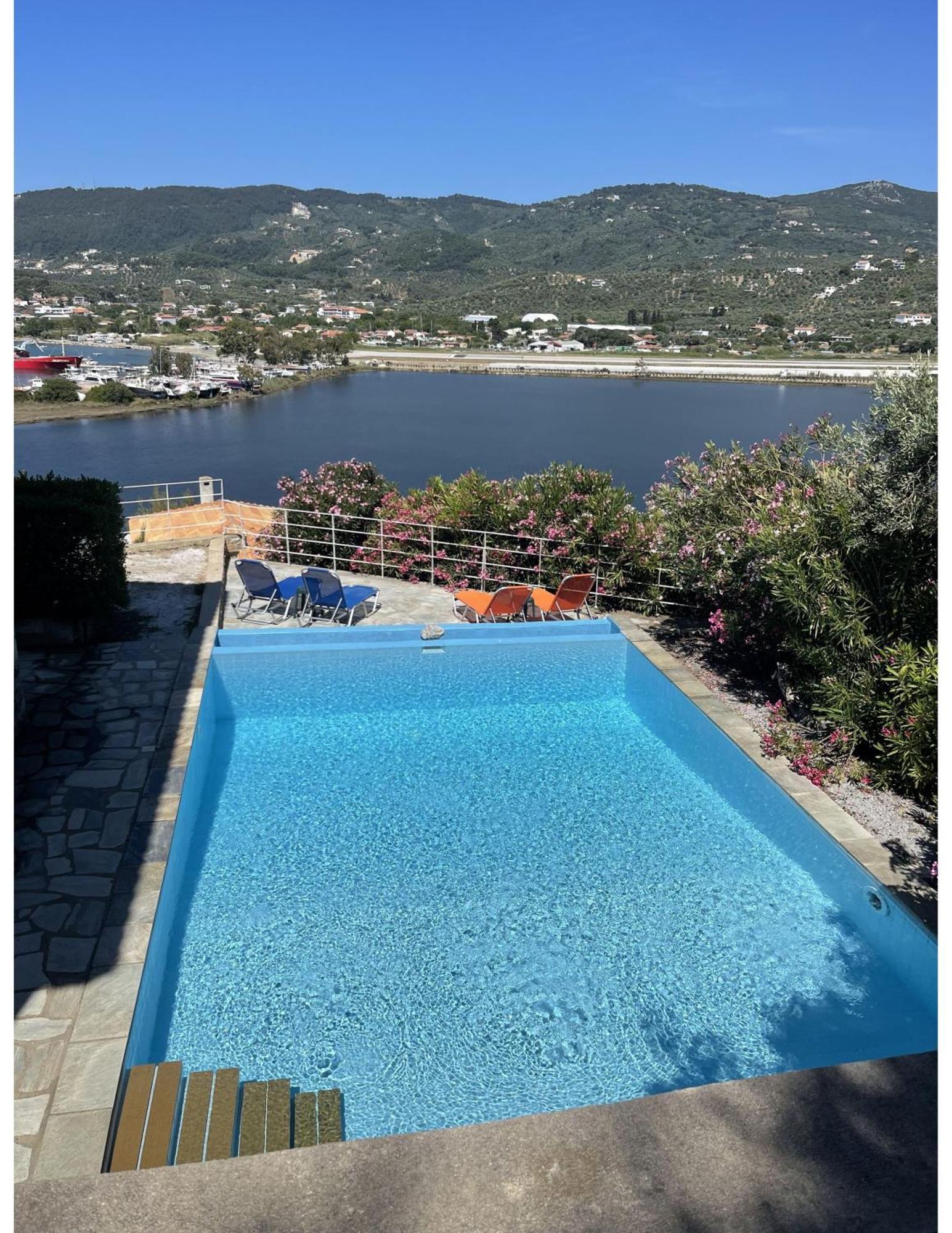 Skiathos Seaview Villa With Pool Punta エクステリア 写真